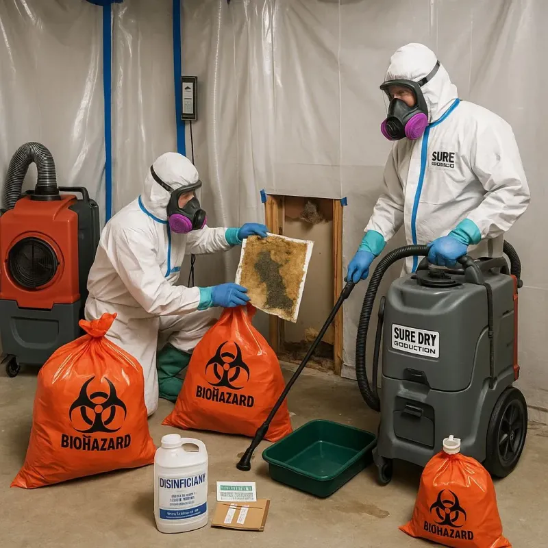 Contaminated Water Handling Protocols process in Franklin County, GA